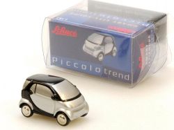 Schuco 05601 Piccolo Smart Mercedes City-Coupe silber/schwarz OVP 