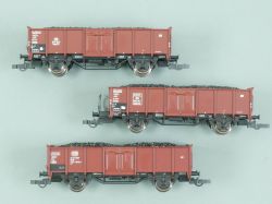 Roco Konvolut 3x Güterwagen Kohleladung 45943 45945 u.a. 