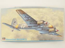 Hasegawa 09071 Henschel Hs129B-2 Flugzeug Kit 1/48 wie NEU! OVP 