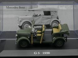 De Agostini Altaya Mercedes MB G 5 1938 Kübelwagen 1:43 MINT OVP 