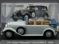 De Agostini MB 770 Großer Mercedes Cabriolet F 1932 1:43 MINT! OVP 