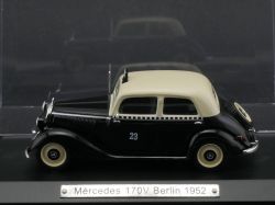 De Agostini Mercedes MB 170 V Taxi Berlin 1952 W 136 Vitesse MINT! OVP 