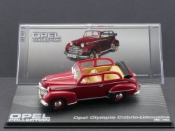 Eaglemoss Opel Olympia Cabrio-Limousine 1951 Collection Mint MIB! OVP 