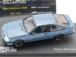 Opel Collection Monza A GSE 1983 Blau 1:43 Mint MIB OVP 