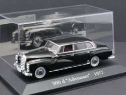 De Agostini Mercedes MB 300 d Adenauer 1957 W 189 Mint MIB! OVP 