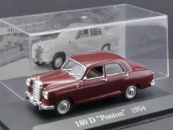 De Agostini Mercedes MB 180 D Ponton W 120 1954 1:43 Mint MIB OVP 
