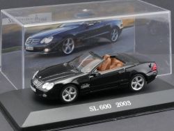 De Agostini Mercedes-MB SL 600 Roadster 2003 R 230 Mint MIB! OVP 