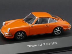 Atlas Porsche 911 S 2.4 1972 Spark Modell 1:43 kleiner Makel OVP 