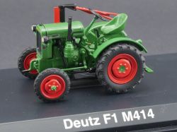 Schuco 02881 Deutz F1 M414 Traktor mit Mähwerk 1:43 OVP 