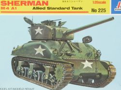 Italeri 225 Sherman Alied Standard Tank Panzer 1/35 wie NEU! OVP 
