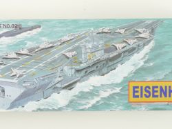 Trumpeter 05202 Flugzeugträger US Eisenhower Navy 1:500 Kit wie NEU! OVP 
