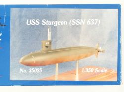 Blue Water US Navy USS SSN 637 Sturgeon U-Boot Resin 1:350 ungebaut OVP 