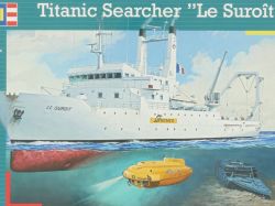 Revell 05131 Titanic Searcher Le Suroit Ifremer France 1/200 OVP 