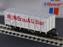 Roco 25330 Gedeckter Güterwagen BrauAG Bier ÖBB Spur N NEU! OVP ST 
