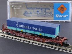 Roco 25150 Taschenwagen Sdkms Spedition Kühne & Nagel NEU! OVP 
