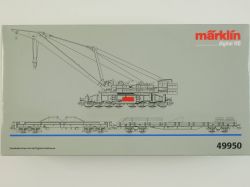 Märklin 49950 Eisenbahn-Kran-Set Goliath DB Digital wie NEU! OVP 