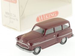 Wiking 8500224 Opel Olympia Caravan Weinrot 1956 NEU! OVP 