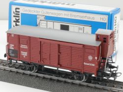 Märklin 4695 Gedeckter Güterwagen mit Bremserhaus DRG NEU! OVP 