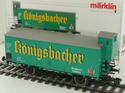 Märklin 5830 Bierwagen Königsbacher Koblenz Spur 1 wie NEU! OVP 
