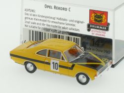 Brekina Drummer 20658 Opel Rekord C Startnummer 10 NEU! OVP 