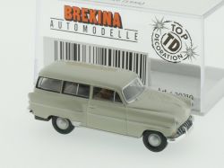 Brekina 20210 Opel Olympia-Rekord 1954 Caravan Grau NEU! OVP 