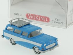 Wiking 007001 Opel Caravan 1957 Modellauto 1:87 H0 wie NEU! OVP 