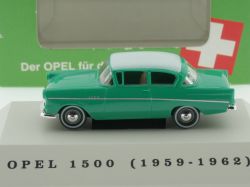 Brekina 20009 Opel 1500 1959-1962 Schweiz 1:87 H0 wie NEU! OVP 