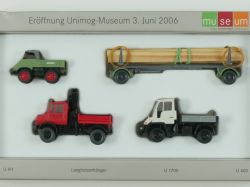 Wiking Eröffnung Unimog-Museum 2006 U 411 1700 400 OVP 