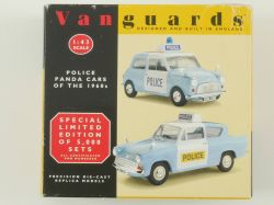 Lledo PC1002 Vanguards Police Panda Cars 1960s 1:43 NEU! OVP 