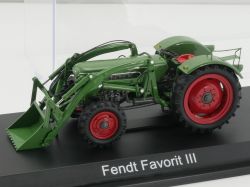 Schuco 02852 Fendt Favorit III Frontlader Traktor 1:43 MINT! OVP 