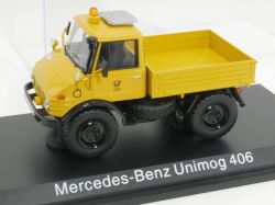 Schuco 006796 Mercedes Unimog MB 406 DBP Bundespost PMS wie NEU! OVP 