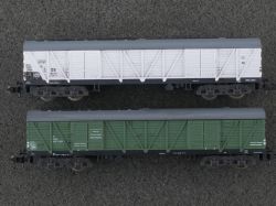 Minitrix Konvolut 2x Güterwagen Bromberg DB 3504 3517 Spur N 