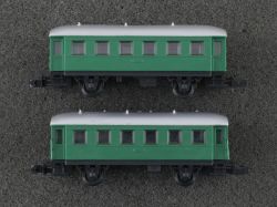 Arnold 0308 2x Nebenbahnwagen 2. Klasse DB Ep. III Spur N 