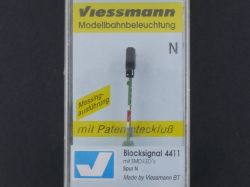 Viessmann 4411 Blocksignal Messing SMD-LED Spur N NEU! OVP ST 