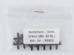 Pilz/Tillig 85502 20x Isolier-Schienenverbinder braun H0 NEU OVP ST 