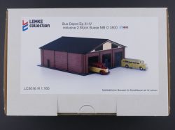 Lemke Bus Depot Bausatz 2x Bus MB O 3500 LC 3116 3117 NEU! OVP 