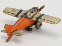 Gescha Patent Blechflugzeug 1930er Formation Pennytoy SELTEN! 