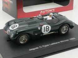 AutoArt Slot Racing Jaguar C-Type Le Mans Winner 1953 lesen! OVP 
