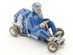 Schuco 1035 Micro Racer Go Kart original 60er Blau TOP! 