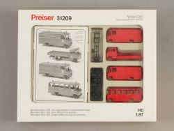 Preiser 31209 MB 508 Feuerwehr 4-tlg. Bausatz 1:87 ungebaut! OVP 