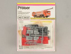 Preiser 2632 Flugplatz-Löschfahrzeug FLF 80/200 Bausatz 1:87 OVP 