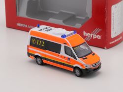 Herpa 092074 MB Sprinter MTW Feuerwehr Holzminden 1:87 NEU! OVP SG 