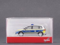 Herpa 093293 VW Touran Polizei Bayern 1:87 H0 NEU! OVP 