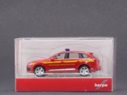 Herpa 093965 Audi Q7 Feuerwehr Einsatzleitung 1:87 H0 NEU! OVP 