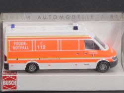 Busch 47835 Mercedes Sprinter Feuerwehr Düsseldorf 1:87 NEU! OVP 