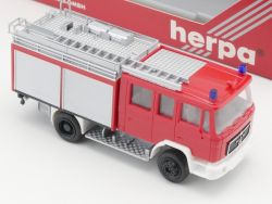 Herpa 041430 MAN M90 Feuerwehr Rüstwagen Löschfahrzeug NEU! OVP 