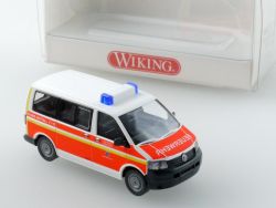 Wiking 6011234 Volkswagen VW Bus T5 Feuerwehr Düsseldorf NEU! OVP 