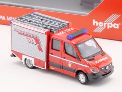 Herpa 096164 MB Sprinter Feuerwehr Regensburg KLAF 2013 NEU! OVP 