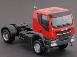 Herpa Iveco Trakker Solo-Zugmaschine ZM Rot 1:87 TOP! ST 