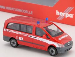 Herpa 049399 Mercedes Vito Feuerwehr Frankfurt aM 1:87 NEU! OVP 